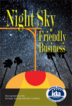 Night Sky Friendly Business graphic