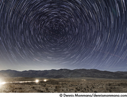 time lapse photo of night sky