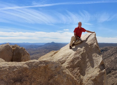 Sombrero Peak Anza Borrego by Carla Haegen