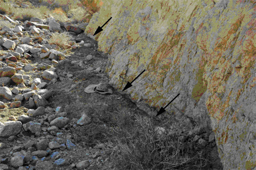 detachement fault narrows earth trail anza borrego