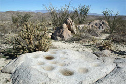 morteros mine wash native americn site anza borrego